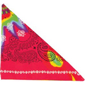 Tie Dye Bandana Paisley with Custom Imprint